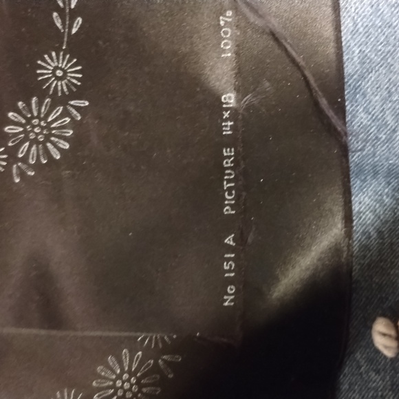 Rare Vintage Peacock Floral Garden 100% Rayon Pillow Stamped for Embroidery - Picture 4 of 6